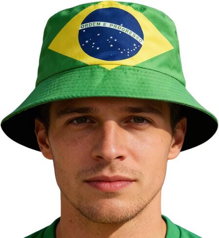 Bucket Hat with National Flag World Cup 2026 Hat World Cup Merchandise for Soccer Fans Gifts in Saudi Arabia