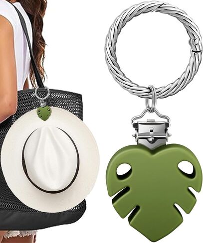 Hat Clip - Hat Holder for Travel on Bag - Silicone Hands Free Hat Clip for Purse Luggage - Protect Hat from Falling in Saudi Arabia
