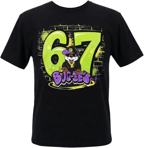 Buc-ee's Iconic 67 Graphic T-Shirt, Black Youth Sizes in Saudi Arabia