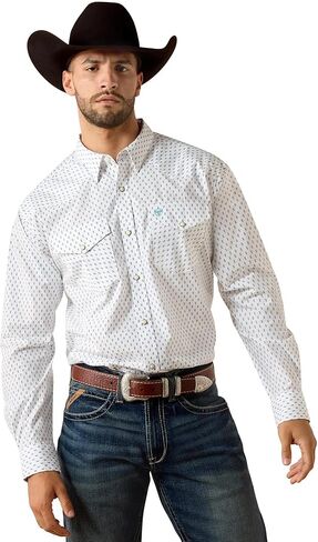 ARIAT Mens Terence Classic Fit Snap Shirt in Saudi Arabia