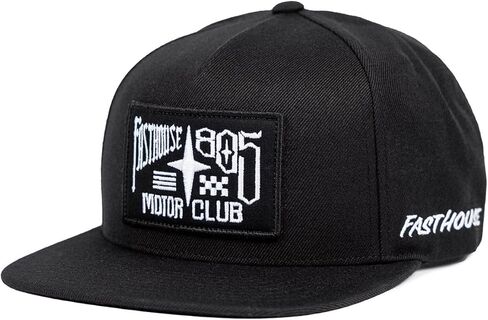 قبعة FASTHOUSE 805 Motor Club (أسود، مقاس واحد) in Saudi Arabia