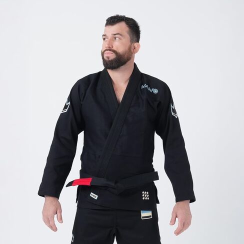 KINGZ Nano 3.0 رجالي Jiu Jitsu Gi - IBJJF 2024 قانوني، سترة منسوجة باللؤلؤ وبنطلون Ripstop بوزن 8 أونصة in Saudi Arabia