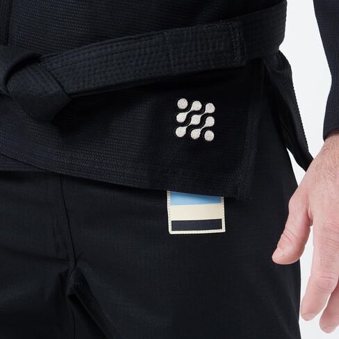 KINGZ Nano 3.0 رجالي Jiu Jitsu Gi - IBJJF 2024 قانوني، سترة منسوجة باللؤلؤ وبنطلون Ripstop بوزن 8 أونصة in Saudi Arabia