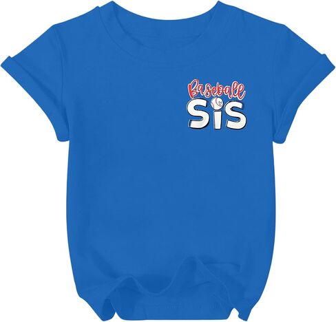 قمصان بيسبول للأطفال الصغار والبنات والصبيان ولاعبي البيسبول تي شيرت يوم الألعاب الرياضية بأكمام قصيرة in Kuwait