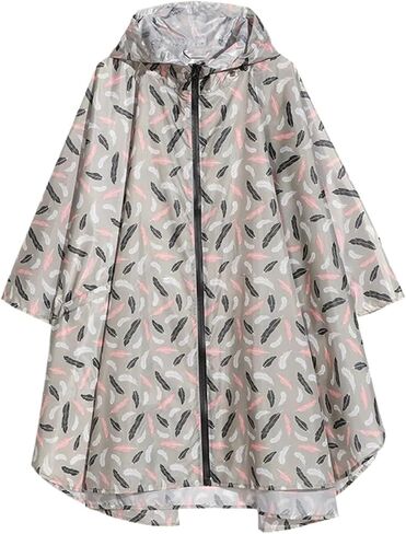 Women Raincoat Großer Damen-Regenmantel, atmungsaktiv und leicht, wasserdichter Poncho-Regenmantel für Erwachsene in Saudi Arabia