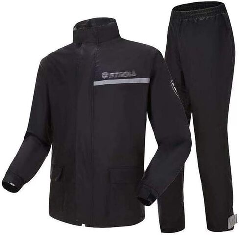 Rain Suit for Men Waterproof,Womens Rain Suit Waterproof with Hood and Pants,2 Piece Rain Gear for Adult in Saudi Arabia