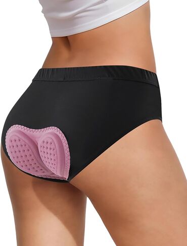 Women's Cycling Underwear 4D Padded Bike Shorts Lightweight Biking Bicycle Briefs with Padding Shock Absorbing in Saudi Arabia