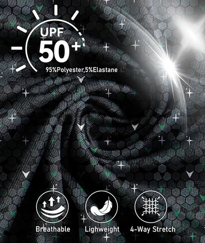 ZITY 5 Pack رجالي جولف قميص قصير الأكمام UPF 50 + الرطوبة فتل الأداء طباعة أنماط عادية جولف بولو قمصان للرجال in Kuwait