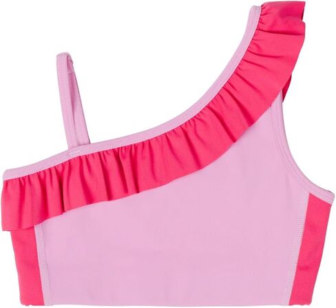Girls Dance Crop Top – Stand Out Ruffle Active Top with Adjustable Strap for Dance Practice & Convention in Saudi Arabia