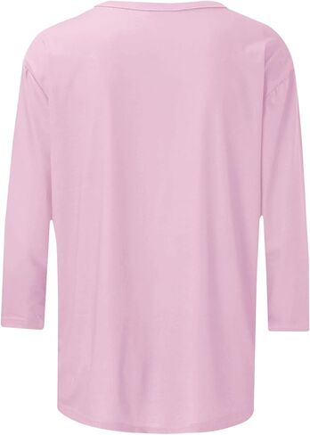 3/4 Sleeve Shirts for Women Crew Neck Dragonfly Graphic Blouse Cute Boho Casual Cottagecore Tops Plus Size Funny Tees in Saudi Arabia