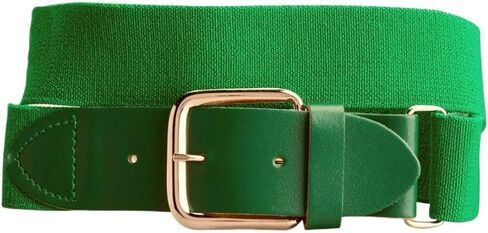 MARTIN Sports Adjustable Adult Baseball/Softball Belt, 1.5" Wide (Kelly Green, Adult) in Saudi Arabia