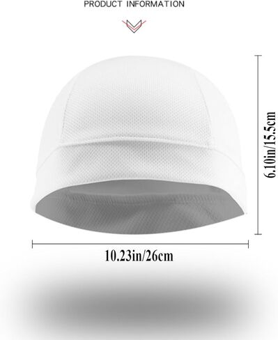 Skull Cap for Men & Women Beanie Hats Stretchy Helmet Liner Headwear Cycling Running Hat for Men Women in Saudi Arabia
