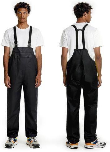 Waterproof Bib Pants for Men Women Lightweight Rain Gear Safety Overalls Outdoor Fishing Trousers in Saudi Arabia