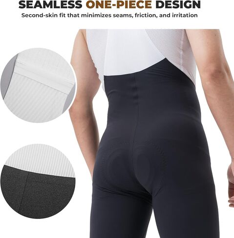 ROCKBROS Cycling Bibs for Men 3D Padded Men's Cycling Bike Bibs,Breathable Biking Tights,Riding Pants in Saudi Arabia