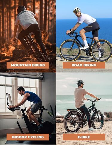 ROCKBROS Cycling Bibs for Men 3D Padded Men's Bike Bibs,Seamless Cycling Pants,Breathable Biking Tights,Riding Pants in Saudi Arabia