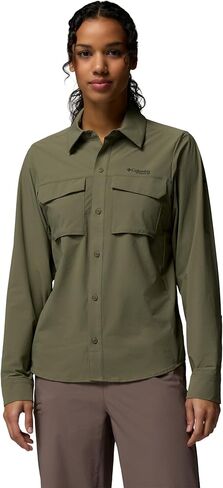 Columbia Womens Silver Ridge Elite Woven Long Sleeve in Saudi Arabia