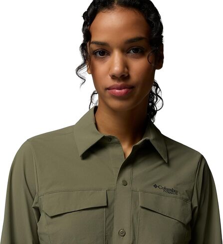 Columbia Womens Silver Ridge Elite Woven Long Sleeve in Saudi Arabia