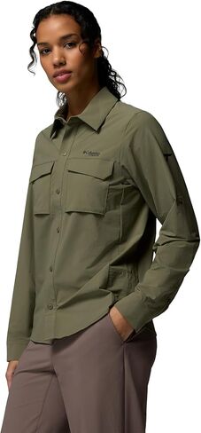 Columbia Womens Silver Ridge Elite Woven Long Sleeve in Saudi Arabia