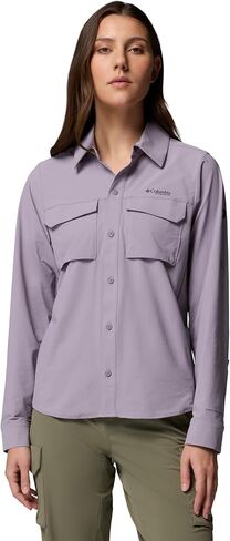 Columbia Womens Silver Ridge Elite Woven Long Sleeve in Saudi Arabia