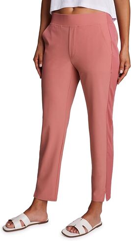 RBX Women's Ankle Pant, Quick Drying Lightweight Stretch Woven Flat-Front Straight Leg Pants in Saudi Arabia