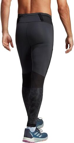 adidas Terrex Agravic Trail Running Leggings Men's, Grey, Size M in Saudi Arabia