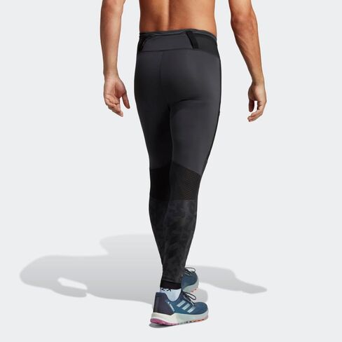 adidas Terrex Agravic Trail Running Leggings Men's, Grey, Size M in Saudi Arabia