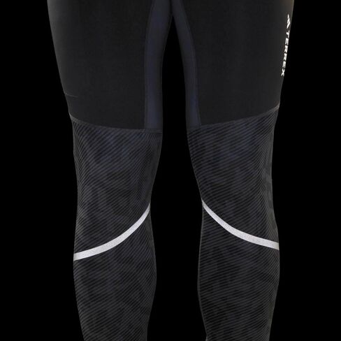 adidas Terrex Agravic Trail Running Leggings Men's, Grey, Size M in Saudi Arabia