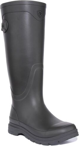 حذاء Ariat النسائي Kelmarsh المطاطي الكاجوال للمطر بكعب عالٍ ومنخفض للركبة 1-2 بوصة - أخضر in Kuwait