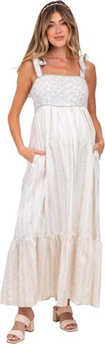 PinkBlush Light Floral Cotton Maternity Dress in Saudi Arabia