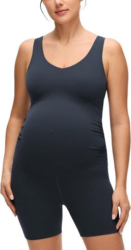 CRZ YOGA Butterluxe رومبير للتمرين برقبة على شكل حرف V - شورت كاجوال بدون أكمام بذلة للحمل للسيدات قطعة واحدة in Kuwait