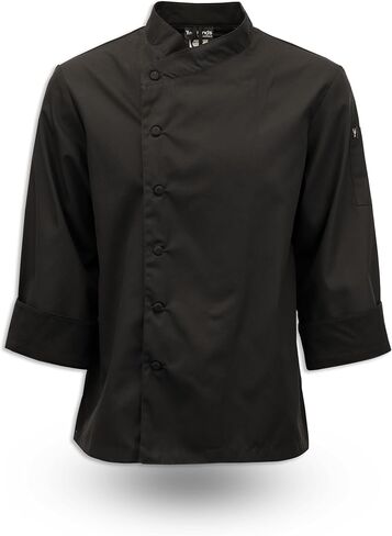 Crossover Collar Keep Kool™ V-Panel Mesh Back Chef Coat C515 in Saudi Arabia