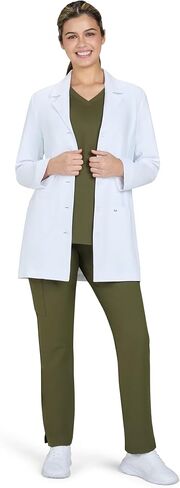 KOI Scrubs Essentials Hema Women's 4-Pocket Stretch Lab Coat in Kuwait