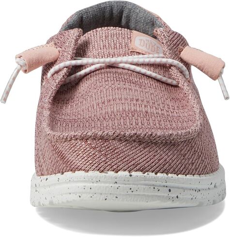 Hey Dude Women's Wendy Sport Mesh Bright Pink Size 8 | Women's Shoes | Women Slip-on Loafers | Comfortable & Light-Weight in Saudi Arabia