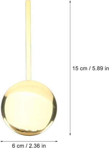 ARTIBETTER Wall Clock Pendulum Replacement Metal Part 5.90In DIY Clock Accessory for Repair and Crafting Grandfather Pendulum in Saudi Arabia