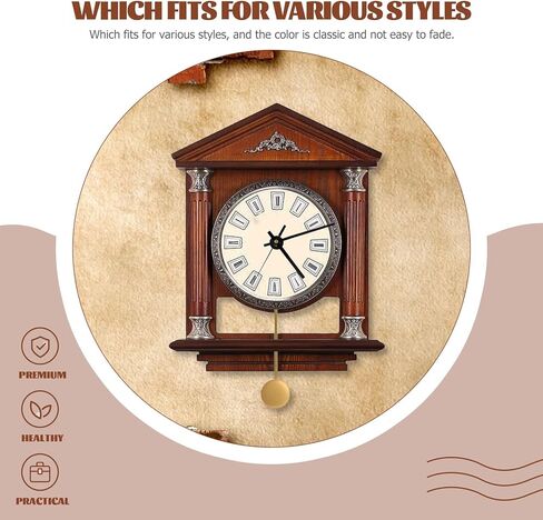 ARTIBETTER Wall Clock Pendulum Replacement Metal Part 5.90In DIY Clock Accessory for Repair and Crafting Grandfather Pendulum in Saudi Arabia