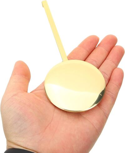 ARTIBETTER Wall Clock Pendulum Replacement Metal Part 5.90In DIY Clock Accessory for Repair and Crafting Grandfather Pendulum in Saudi Arabia