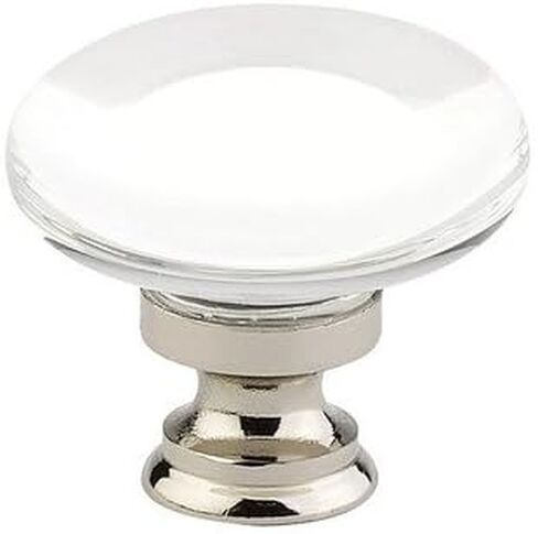 Providence Round Knob Finish: Antique Nickel, Size: 1.75" H x 1.75" W x 1.25" D in Saudi Arabia