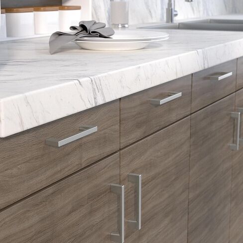 3 25/32" Center Bar Pull Finish: Brushed Nickel in Saudi Arabia