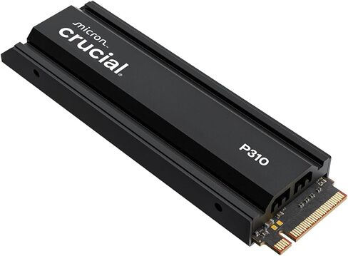 P310 1TB PCIE Gen4 2280 NVME M.2 SSD مع ارتفاع درجة حرارة تصل إلى 7،100 ميجابايت/ثانية-مع عرض Acronis ، محرك الحالة الصلبة الداخلية (PC)-CT1000P310SSD5-01 in Saudi Arabia