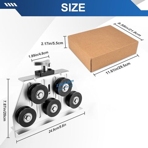 Tubing Straightener, Brake Line Straightener for 3/16 to 1/2 IN Diameter Pipe, Tube Straightener and Wire Straightener Fit for Fuel Line, Brake Line, Soft Aluminum Tubing and Copper Tubing in Kuwait