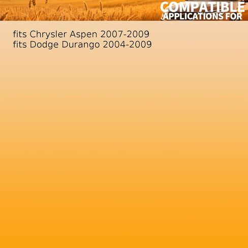 1 قطعة تراكم AC يناسب دودج دورانجو 2004 2005 2006 2007 2008 2009 يناسب كرايسلر أسبن 2007 2008 2009 in Kuwait