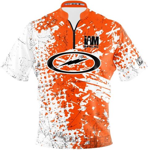Logo Infusion I AM Bowling Jersey ياقة وشاح بأكمام قصيرة 2221-ST صنع في الولايات المتحدة الأمريكية Storm in Kuwait