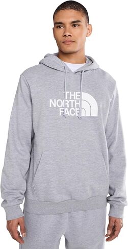 هودي The NORTH FACE للرجال بغطاء للرأس بنصف قبة | سويت شيرت بغطاء رأس مكون من قطعتين، رباط قابل للتعديل، جيب يدوي كانجارو in Kuwait