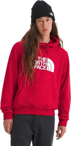 هودي The NORTH FACE للرجال بغطاء للرأس بنصف قبة | سويت شيرت بغطاء رأس مكون من قطعتين، رباط قابل للتعديل، جيب يدوي كانجارو in Kuwait
