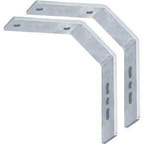 2 Pack Boat Trailer Fender Bracket with Double Bend for Single Axle, 135 Degree Angle U-Shaped Mount in Kuwait