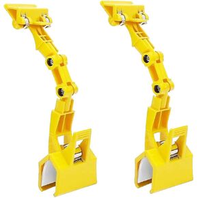 Adjustable Document Holder for Typing, Multi-Purpose Paper Holder Stand for Desk, Flexible Copy Holder Clip for Computer, Drawing, and Advertising Use (2 Pack, Black) in Kuwait