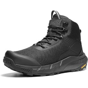 NORTIV 8 Men's Waterproof Military Tactical Work Boots Leather Motorcycle Combat Boots Lightweight Non-Slip Hiking Boots for Men in Kuwait