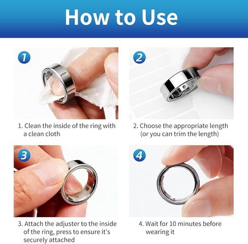 180 Pcs Smart Ring Size Adjuster for Oura Ring Gen 4&3 / Galaxy Ring/Ultra Human Ring AIR, 3 Color 9 Sheets, Invisible Ring Adjuster Spacers & Tignters for Loose Rings in Saudi Arabia