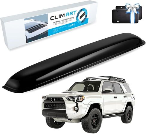 Durable Sunroof Moonroof Wind Deflector Compatible with Mazda CX-5 Moonroof Visor Shade Guard/Rain Guard - Tape-On Adhesive Top Wind Guard Low Profile Roof Visor - SR01010 in Kuwait