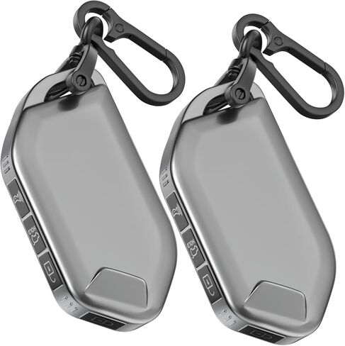 لملحقات غطاء Kia Key Fob - غطاء مفتاح TPU غير لامع مع سلسلة مفاتيح جلدية لـ Telluride، Carnival، K5 gt line، K5، Forte، K4، Sorento، Sportage والمزيد. (رمادي غير لامع، موديل 1) in Kuwait